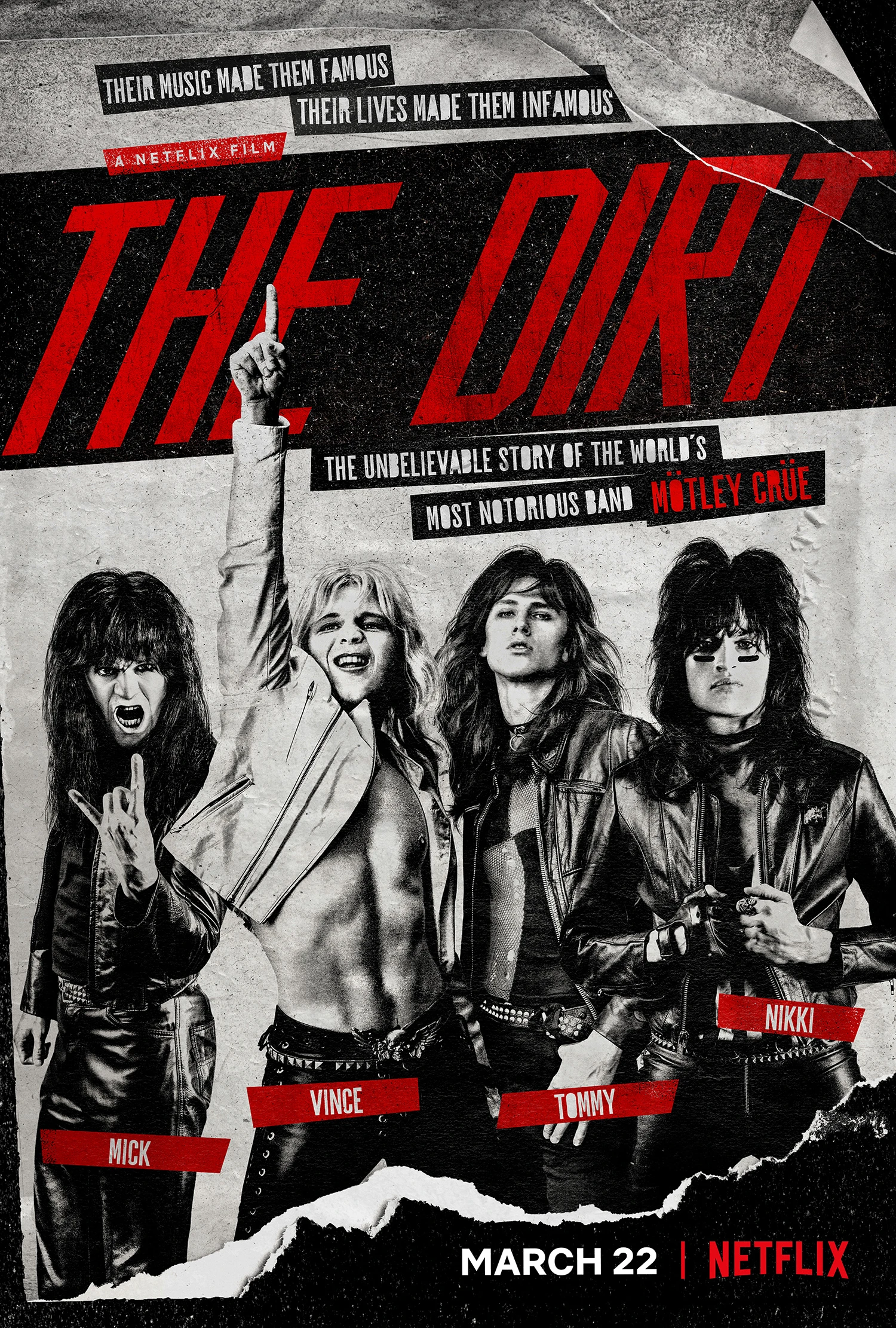 Mötley Crüe: Ban nhạc tai tiếng | The Dirt (2019)